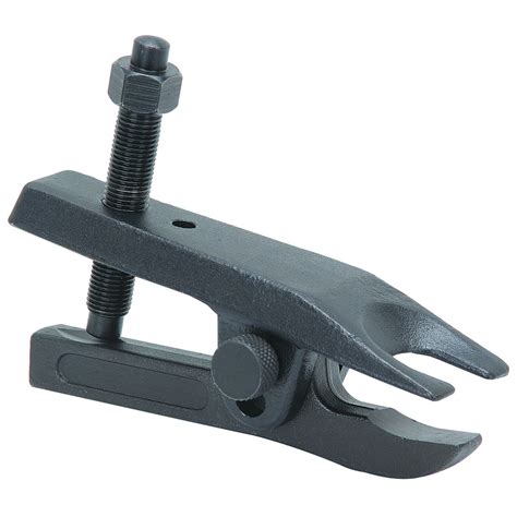 Ball joint separator harbor freight - Features. Specifications. Resources. OEMTOOLS Ball Joint Separator is used for separating the ball joint from the spindle support arm on domestic and imported front wheel drive vehicles. Adjustable for different size ball joints. Steel construction with black oxide pins. Maximum Opening Range: 1-1/8 - 2-1/8\". Fork Opening Measurement: 7/8\".